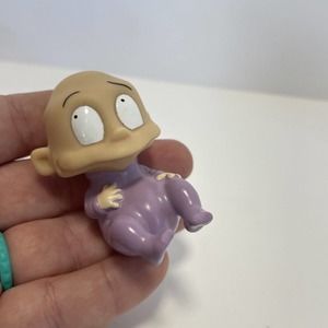 Rugrats Dil Pickles Cartoon Figure Cake Topper Vintage 2.5” Nickelodeon 90s Toy